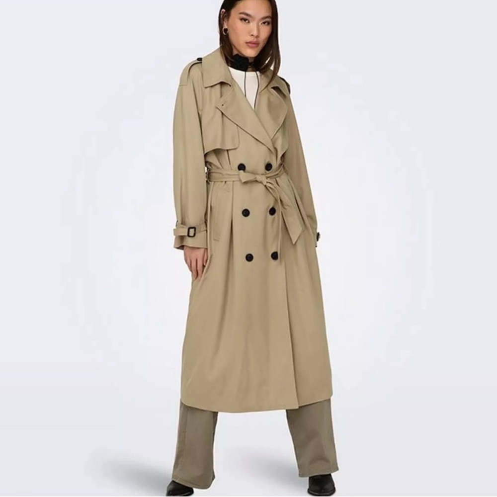 Classic Tan Trench Coat